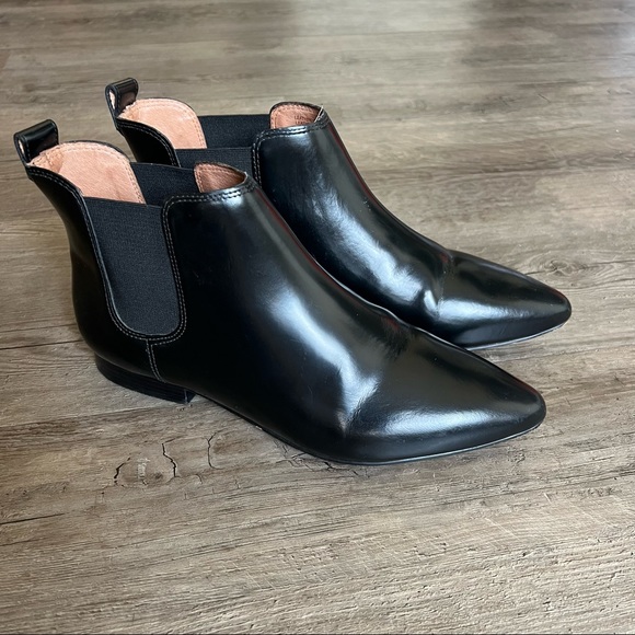 Madewell Chelsea Leather Ankle Boots, size 7 - Picture 6 of 14